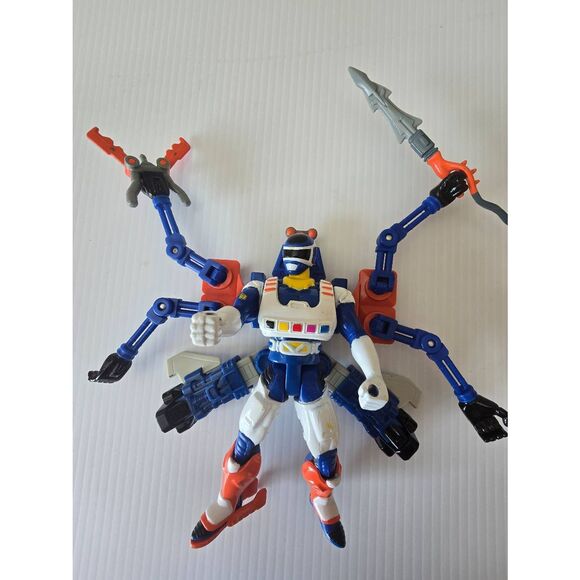 Mighty Morphin Power Rangers in Space Blue Battlized Ranger - Picture 4 of 6